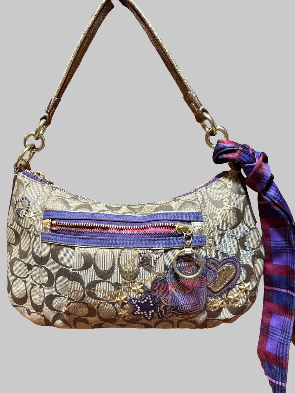 Coach Poppy Shoulder Bag - Style 15880 - Picture 2 of 9